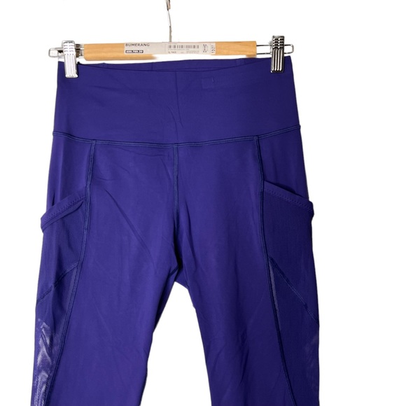 Lululemon Cropped Blue Leggings Capri - Picture 2 of 6